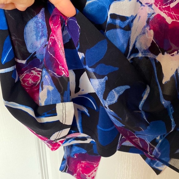 Karl Lagerfeld printed tie-neck top - Picture 6 of 8